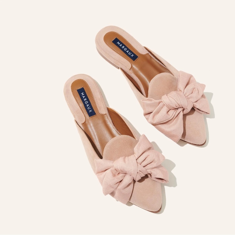 MARGAUX The Mule (Rose suede)